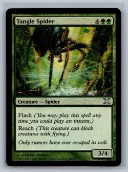 Magic The Gathering 10th Edition Tangle Spider #303/383 MTG TCG CCG Tenth - Image 1