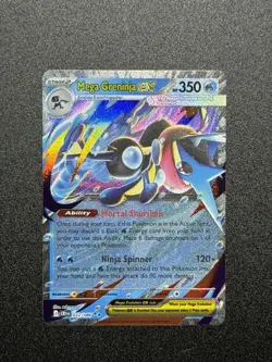 ME04: Chaos Rising #022/086 Mega Greninja ex Holo Pokemon - Image 1