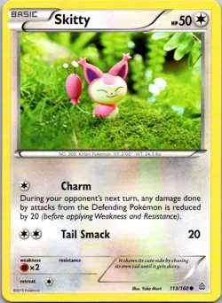 Skitty 113/160 Primal Clash Pokemon TCG C LP - Image 1