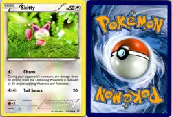 Skitty 113/160 Primal Clash Pokemon TCG C LP - Image 3
