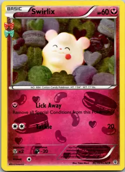 Swirlix RC19/RC32 Generations Pokemon TCG Holo UC MP - Image 1