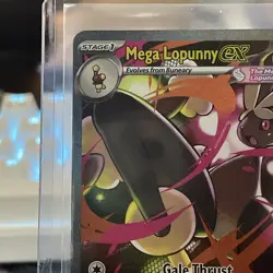 Pokemon Company Mega Lopunny ex 128/094 Me02 Phantasmal Flames SIR FA Holo NM - Image 2