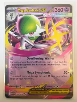 Mega Gardevoir ex 060/132 Double Rare Mega Evolution Pokemon Holo Near Mint - Image 1