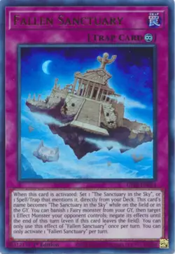 Fallen Sanctuary - GFP2-EN014 - Ultra Rare - 1st Edition - Lightly Played - Image 1