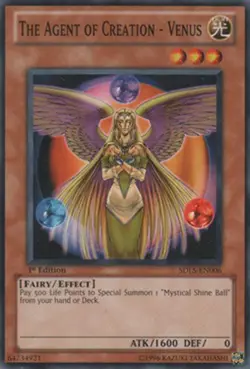The Agent of Creation - Venus - SDLS-EN006 - Common - 1st Edition - Lightly Play - Image 1