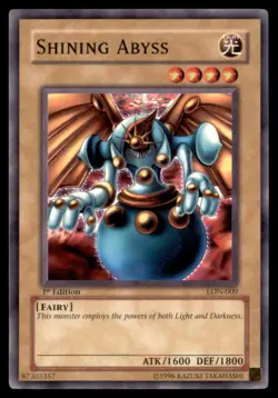Yu Gi Oh! Shining Abyss LON 009 Labyrinth of Nightmare 1st Edition Regular - Image 1