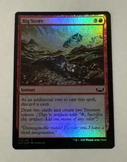 MTG Big Score - Streets of New Capenna FOIL LP - Image 1