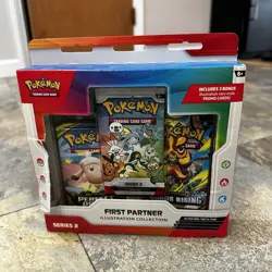Pokemon First Partner Illustration Collection Series 2 Box (Damaged edge on box) - Image 1