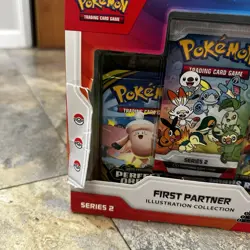 Pokemon First Partner Illustration Collection Series 2 Box (Damaged edge on box) - Image 2