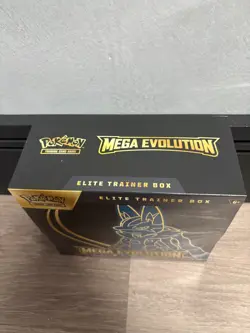 Pokemon TCG: Mega Evolution Elite Trainer Box ETB – Lucario | Brand New & Sealed - Image 2