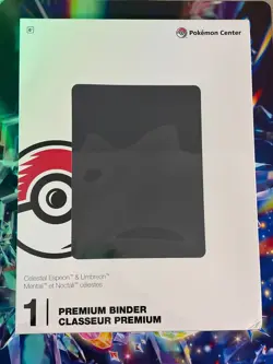 Pokemon Center Celestial Espeon & Umbreon Premium Binder - Image 1