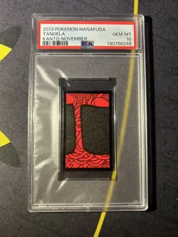 2013 Pokemon Hanafuda Kanto November Tangela PSA 10 - Image 1