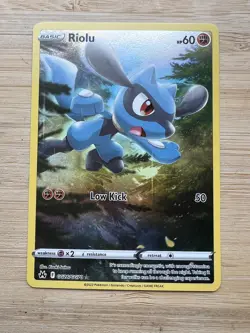 Riolu Pokemon • Holo Rare • GG26/GG70 Crown Zenith: Galarian Gallery NM - Image 1