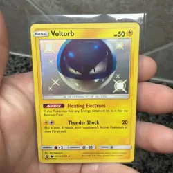 VOLTORB 2019 POKEMON HIDDEN FATES SHINY VAULT #SV13/SV94 Q6233 - Image 1
