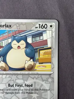 Pokemon Snorlax Twilight Masquerade #136/167 Uncommon Reverse Holo Near Mint - Image 4