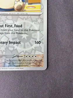 Pokemon Snorlax Twilight Masquerade #136/167 Uncommon Reverse Holo Near Mint - Image 5