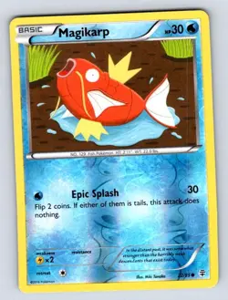 Magikarp 22/83 Common Generations Pokemon Reverse Holo Lightly Played - Image 1