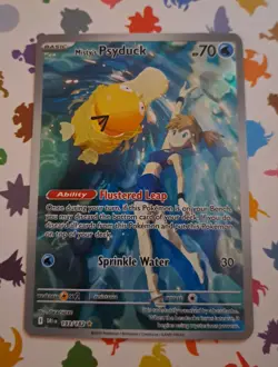 Pokemon TCG Misty's Psyduck Scarlet & Violet 193/182 - Image 1