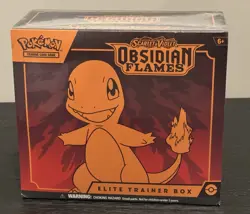 Pokemon TCG Scarlet & Violet Obsidian Flames Elite Trainer Box ETB SEALED - Image 1