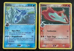 Latios and Latias ( Delta Species) - Holon Phantoms Pokemon Cards - Image 1