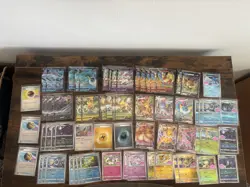 2025 Pokemon Chinese Gem Pack Vol 2 Eevee Cards Holo Lot of 64 (Double Rares,etc - Image 1