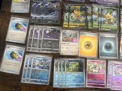 2025 Pokemon Chinese Gem Pack Vol 2 Eevee Cards Holo Lot of 64 (Double Rares,etc - Image 3