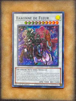 Yugioh Baronne de Fleur RA01-EN034 Super Rare 1st Ed NM - Image 1