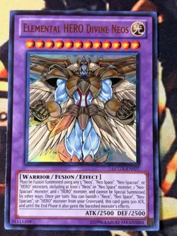 Yugioh: Elemental HERO Divine Neos - LCGX-EN077 - Ultra Rare - Unlimited - NM - Image 1