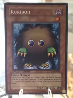 YUGIOH TCG KURIBOH FL1-EN003 LIMITED EDITION MP SECRET - Image 1