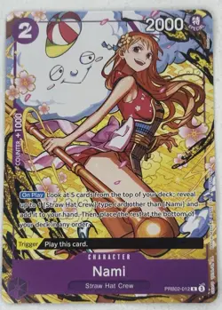 Nami (Welcome Pack 2026 Vol.1) PRB02-012 One Piece Promotion Cards Regular - Image 1