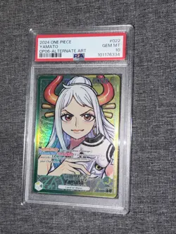 Yamato OP06-022 Alternate Art Leader One Piece Card Game PSA 10 - Image 1