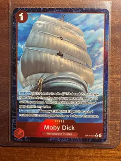 One Piece TCG OP-16 The Time Of Battle Moby Dick Alt Art SAME DAY PRISTINE ⚡💎 - Image 1