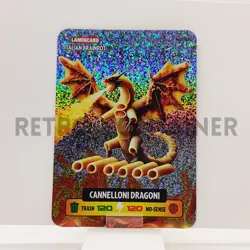 LAMINCARD ITALIAN BRAINROT DIRAMIX Cards 2025 - HOLO 143 Cannelloni Dragoni - Image 1