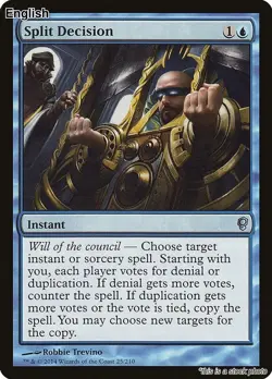 Split Decision EN [CNS - 25] - NM TCG MTG - Image 1