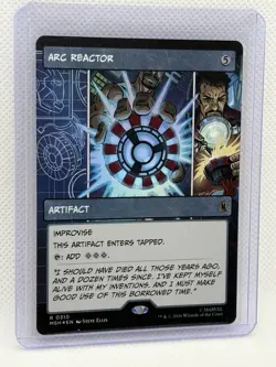 Arc Reactor FOIL (Borderless) Marvel Super Heroes 0310 - Image 1