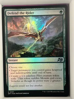Defend the Rider Foil U Aetherdrift 157 NM - Image 1