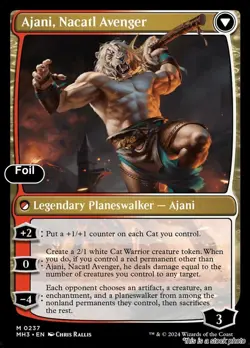 Ajani, Nacatl Pariah MTG Foil Modern Horizons 3 Mythic NM Pck Fresh - Image 2