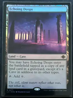 MTG Lost Caverns of Ixalan Echoing Deeps NM Foil (Rare) - Image 2