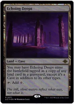 MTG Lost Caverns of Ixalan Echoing Deeps NM Foil (Rare) - Image 3