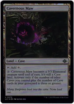 MTG Lost Caverns of Ixalan Cavernous Maw Foil (Uncommon) - Image 2