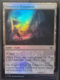 MTG Lost Caverns of Ixalan Forgotten Monument Foil (Uncommon) - Image 1