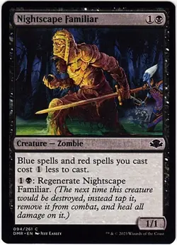 MTG Dominaria Remastered Nightscape Familiar (Common) - Image 1