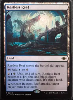 MTG Lost Caverns of Ixalan Restless Reef (Rare) - Image 1