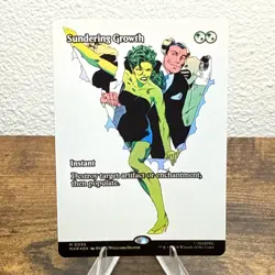 Sundering Growth (Borderless) Marvel Universe Eternal-Legal Foil - Image 1