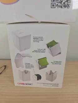 Gamegenic Squire Plus 100+ XL Convertible Deck Box (White) - Image 4