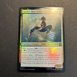 Spider-Man India 0151 MTG Marvel's Spider-Man Uncommon NP Foil - Image 1