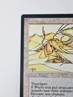 MTG 1995 Italian Legends ANTICO WURM DI TERRA Elder Land Wurm Rare NM+ - Image 2