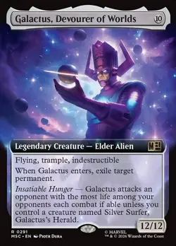 Galactus, Devourer of Worlds (Extended Art) - 291 - MSC - NM - MTG - Image 1