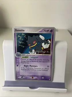 Pokemon TCG Banette 1/100 2007 World Championships Jeremy Scharff-Kim Deck HP - Image 1