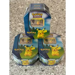 NEW Pokemon GO Pikachu Tin Sealed (1) - Image 1